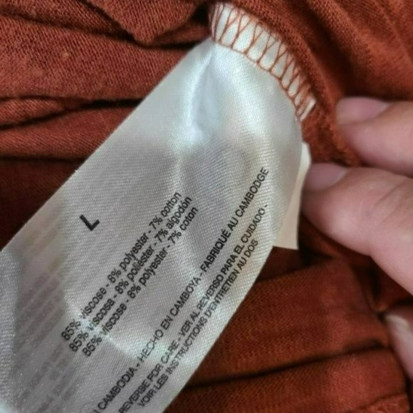 ♡3/$30♡ Jessica Simpson Midi T Shirt Dress -L - Picture 4 of 4